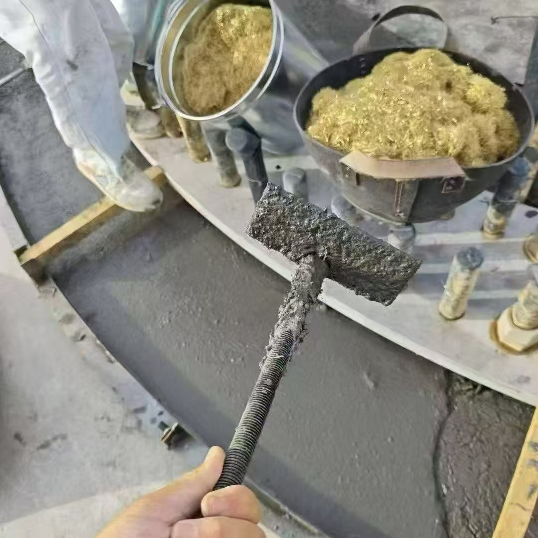 桑植C120钢纤维高强无收灌浆料 轧机压缩机汽轮机发电机锻压设备底座灌浆材料